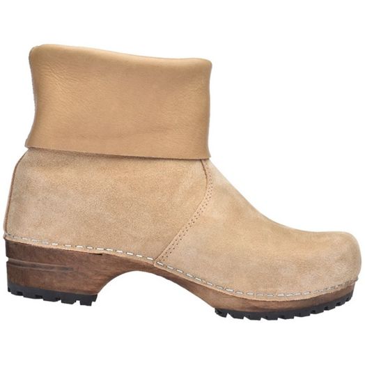 Fur lined clog boots hotsell