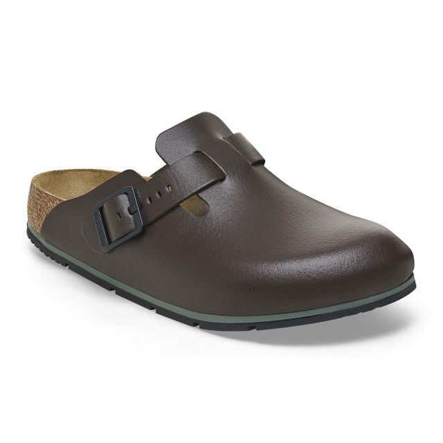 Birkenstock Boston PRO Natural Leather in Soft Java (1026187)