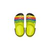 Crocs Crocband Colour Burst Clogs Tennis Ball Green Black World of Clogs