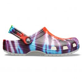 Crocs Classic Tie Dye Graphic Clog Multi World of Clogs