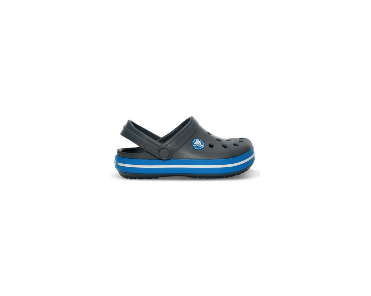 Crocs Crocband Kids Clogs Charcoal Ocean World of Clogs