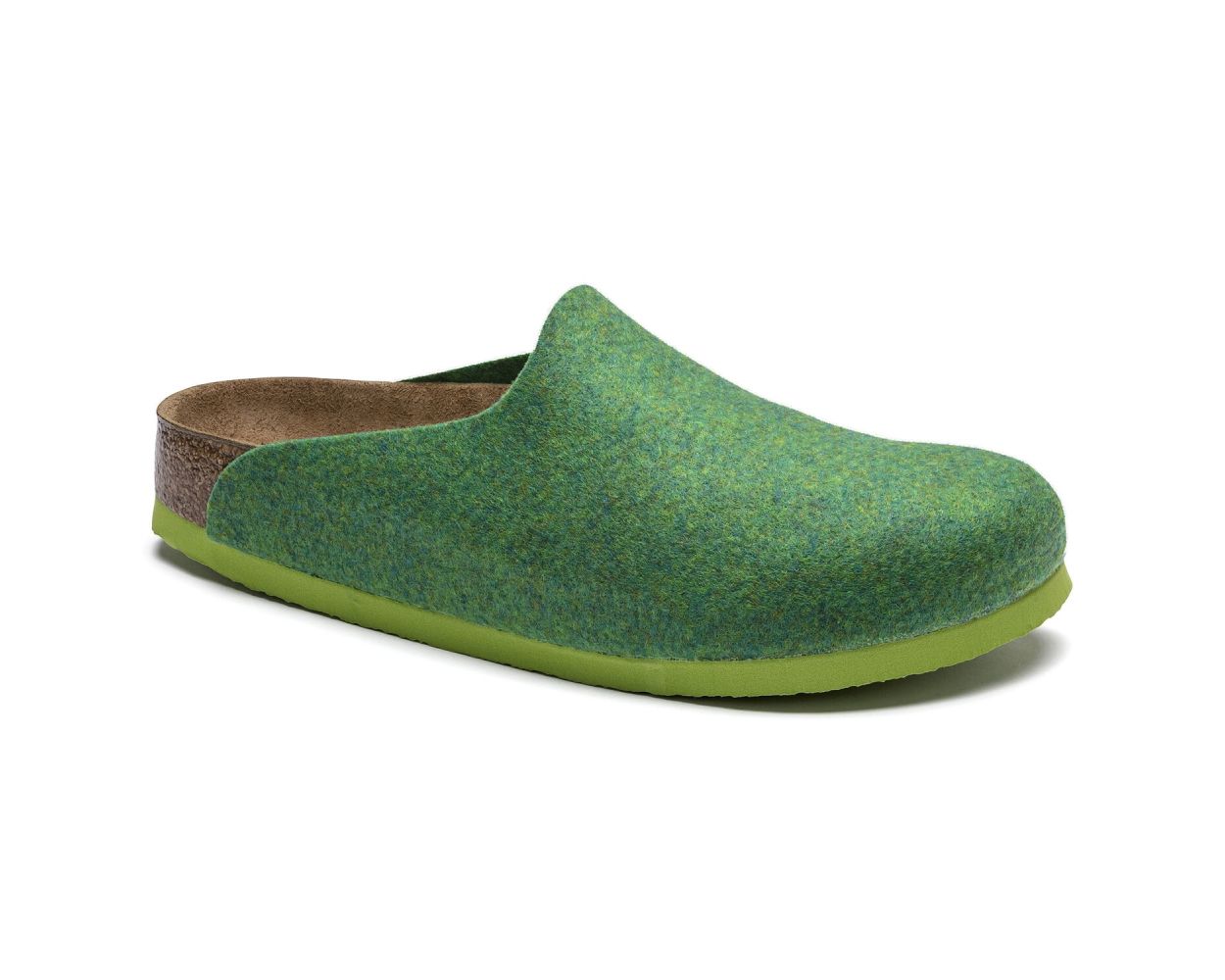 Birkenstock Amsterdam Vegan in Green Art:1017760 | World of Clogs