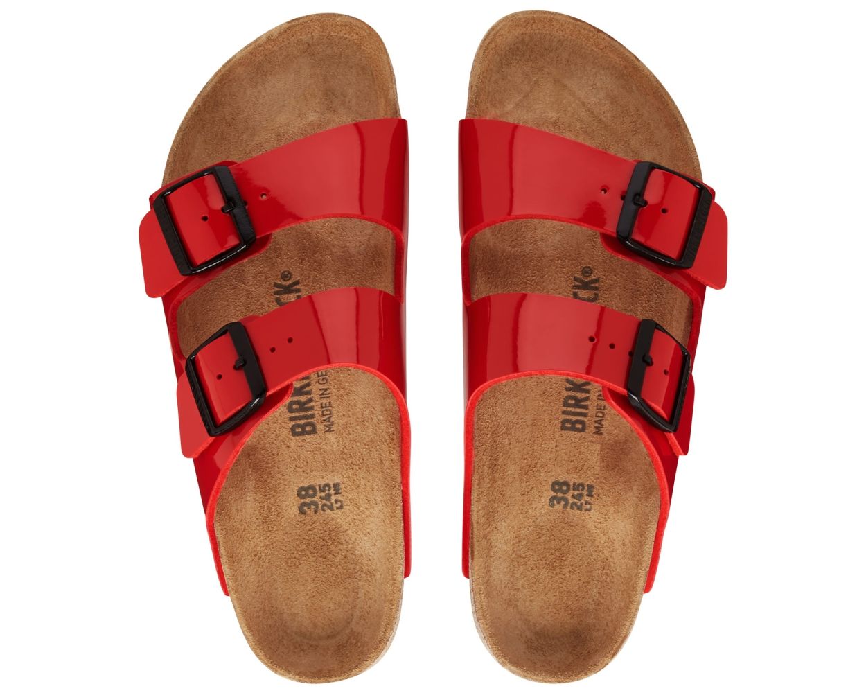 Birkenstock Arizona in Patent Cherry 1019421 | World of Clogs Birkenstock Arizona in Patent Cherry 1019421 | World of Clogs