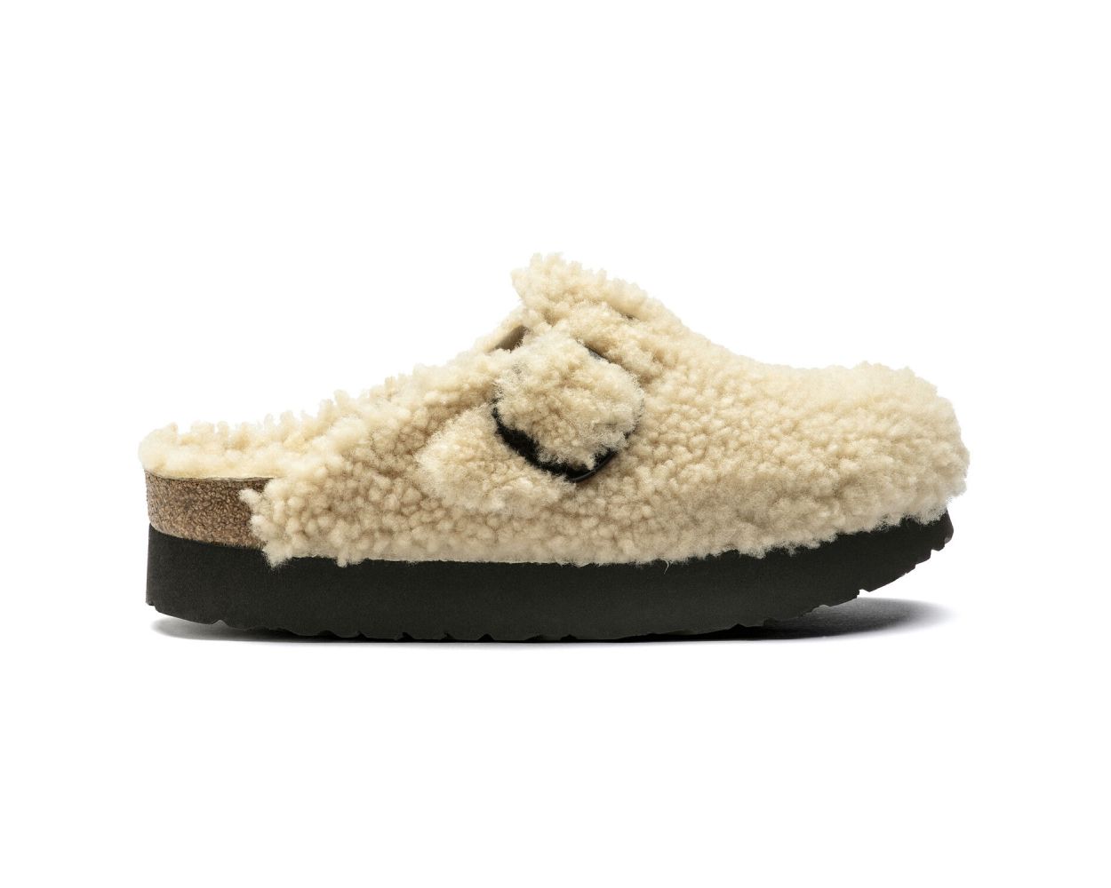 Birkenstock Papillio Boston Big Buckle Platform Shearling Birkenstock Papillio Boston Big Buckle Platform Shearling
