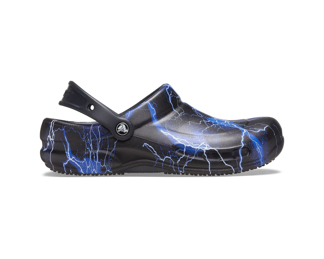 Crocs Bistro Graphic Work Clogs Lightning Bolts World of Clogs