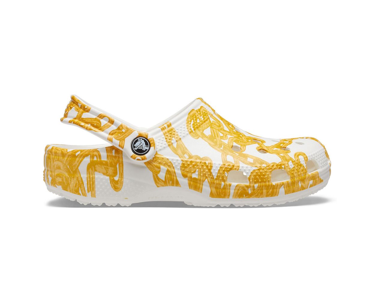 Crocs Classic Chain Graphic White World of Clogs
