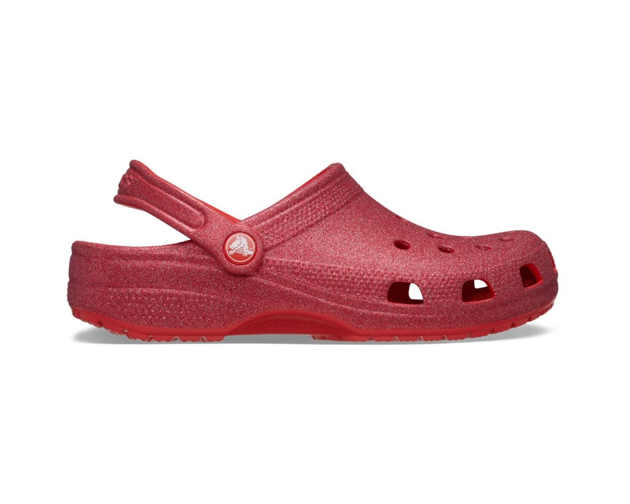 Crocs Classic Glitter Clogs 205942 Cherry Red