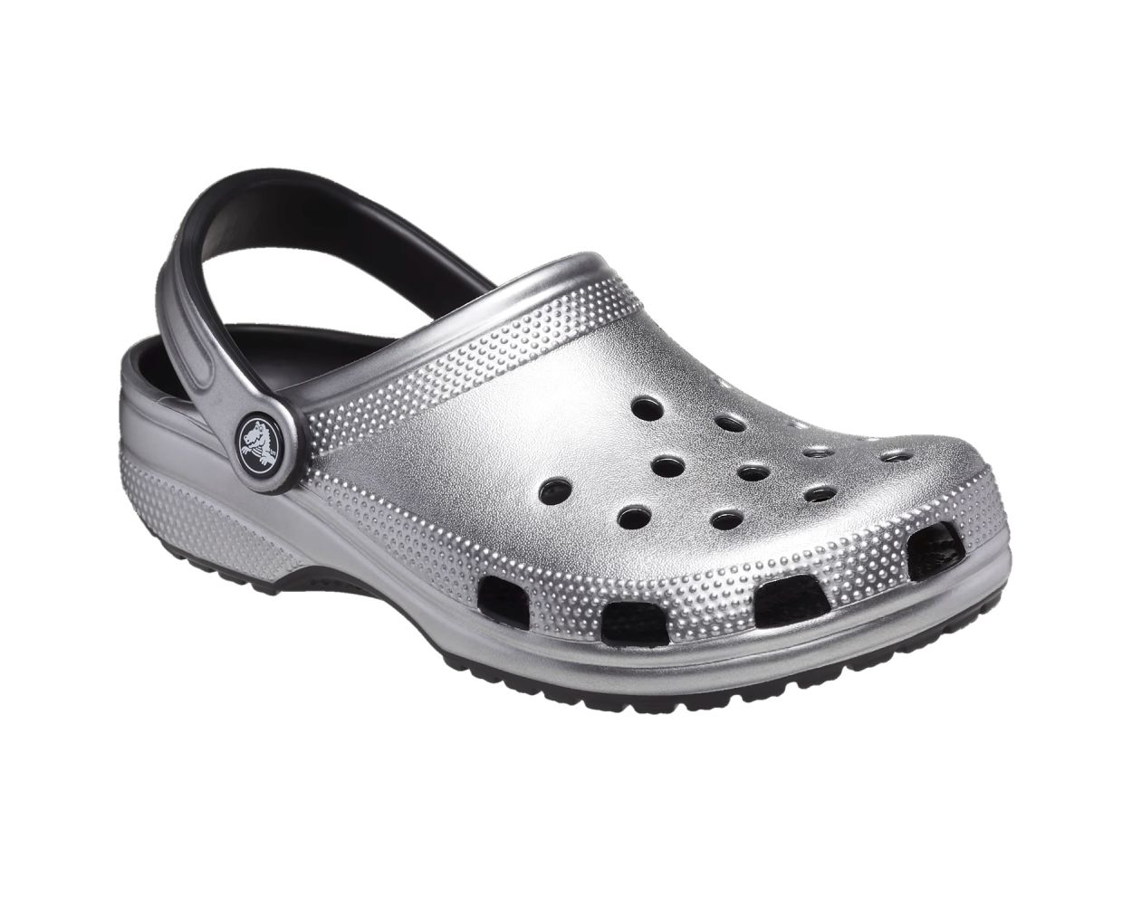 Silver crocs 2025