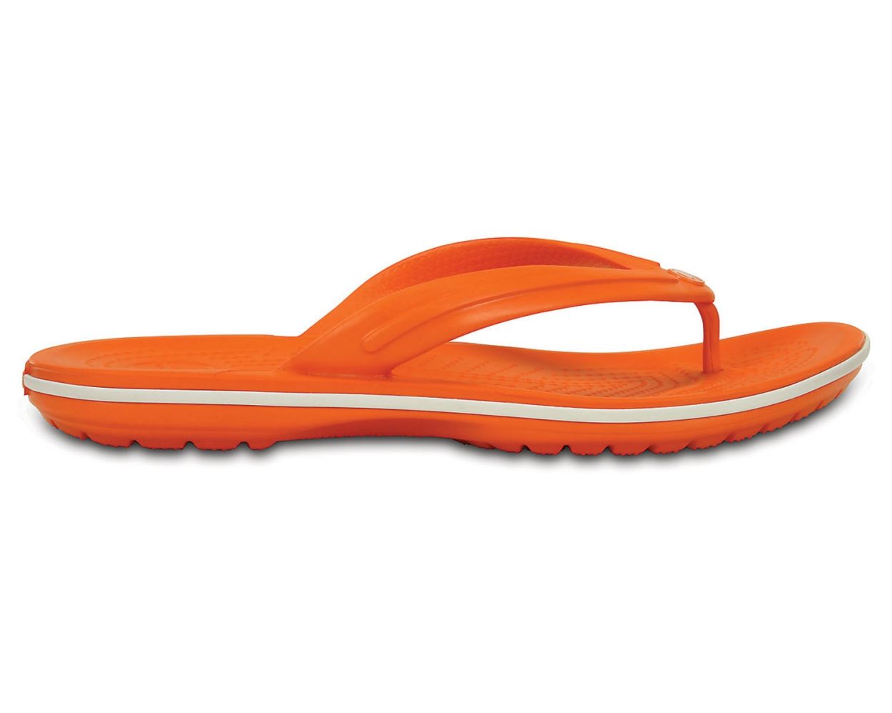Crocs Crocband Flip - Orange/White