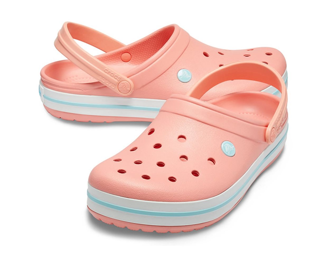 Crocs melon ice blue 2025