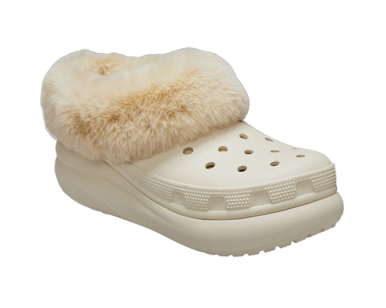 Crocs Furever Crush Clog 208446 Bone Beige World of Clogs