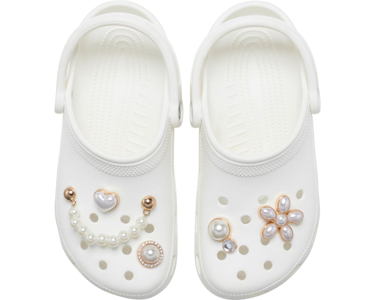 Crocs Jibbitz Dainty Pearl Jewellery 5 Pack