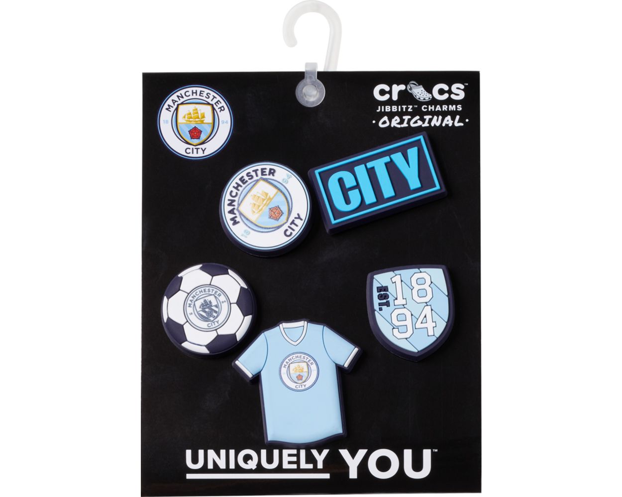 Crocs Jibbitz Manchester City 5 Pack