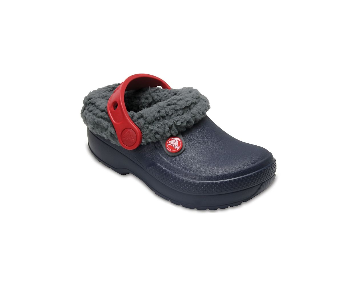 Crocs Blitzen III Kids Clog Navy Slate Grey World of Clogs