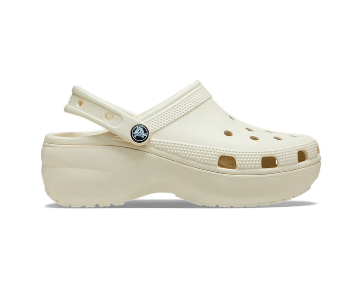 Crocs Classic Platform Clog 206750 - Bone | World of Clogs