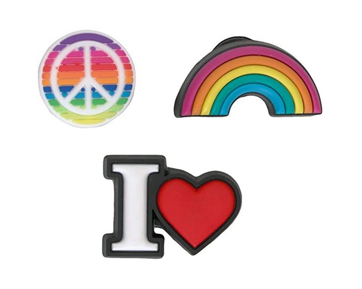 Rainbow jibbitz online